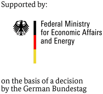 Supported by: Federal Ministry for Economic Affairs and Energy, on the basis of a decision by the German Bundestag